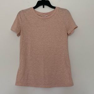 Forever 21 Light Peach Short Sleeve T-Shirt